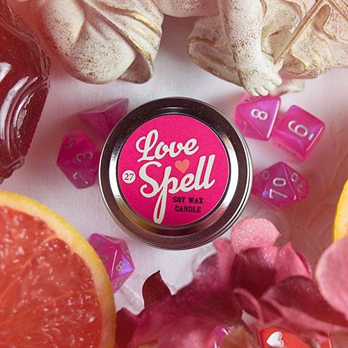 Love Spell Gaming Candle - 2 oz
